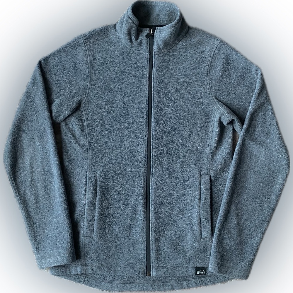 REI Co-Op Full Zip Medium Weight Fleece Jacket, Women’s Size XS
